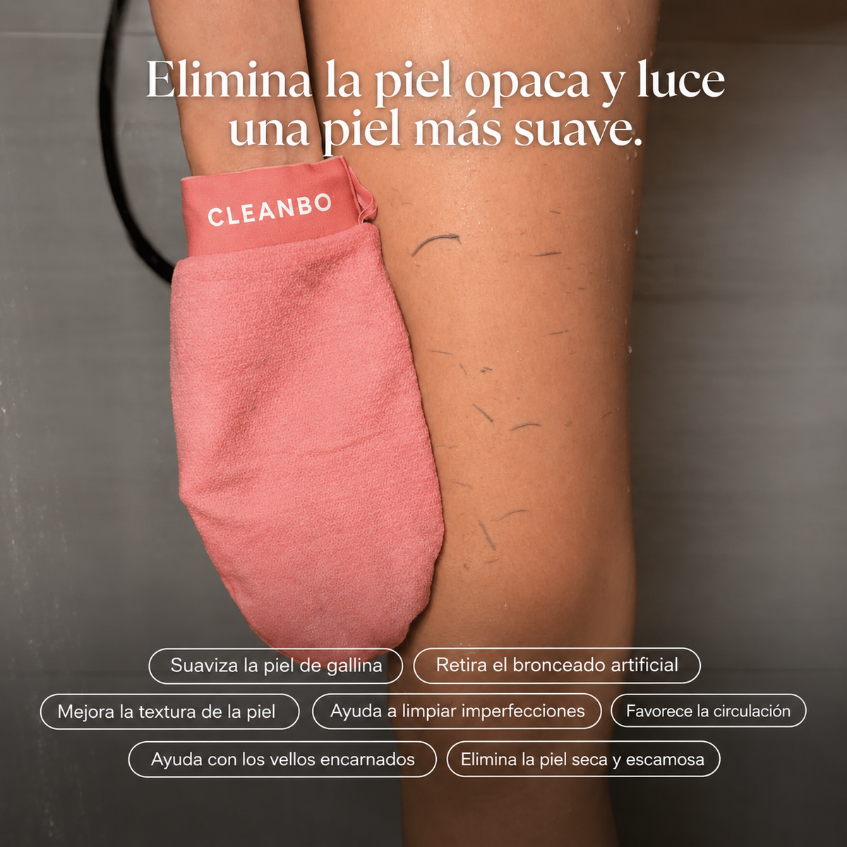 CLEANBO® ~ Guante Exfoliante Corporal